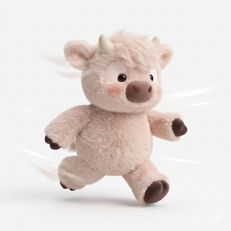 Sevimli Peluş Size Koşuyor